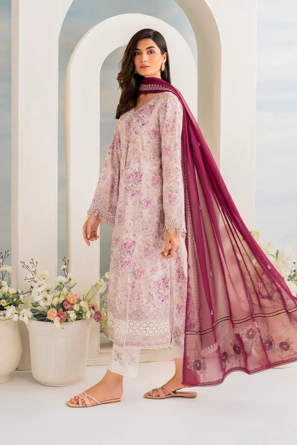 Iznik | Guzel lawn 24 | IGL-08 - Aqsa Fabrics