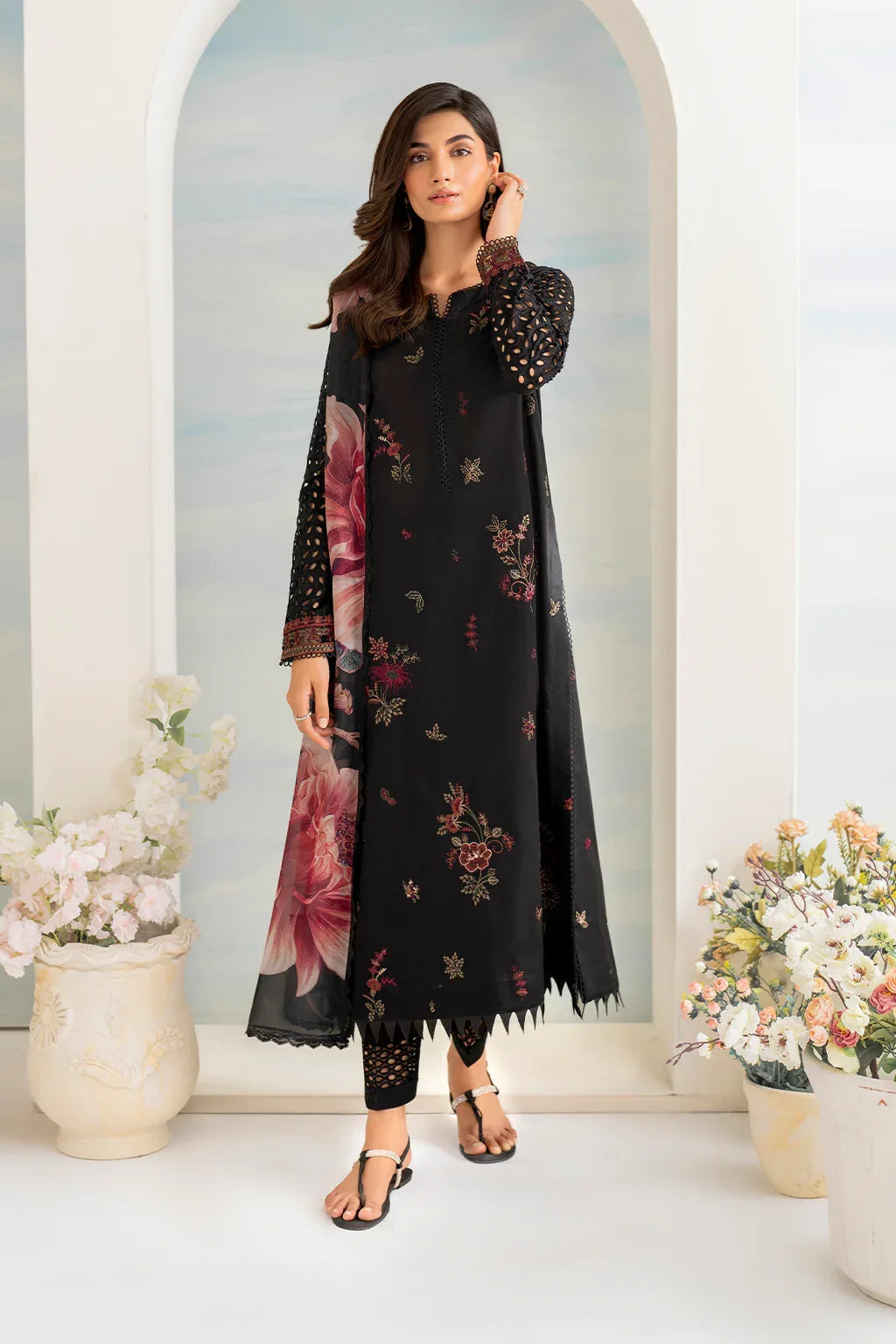 Iznik | Guzel lawn 24 | IGL-09 - Aqsa Fabrics