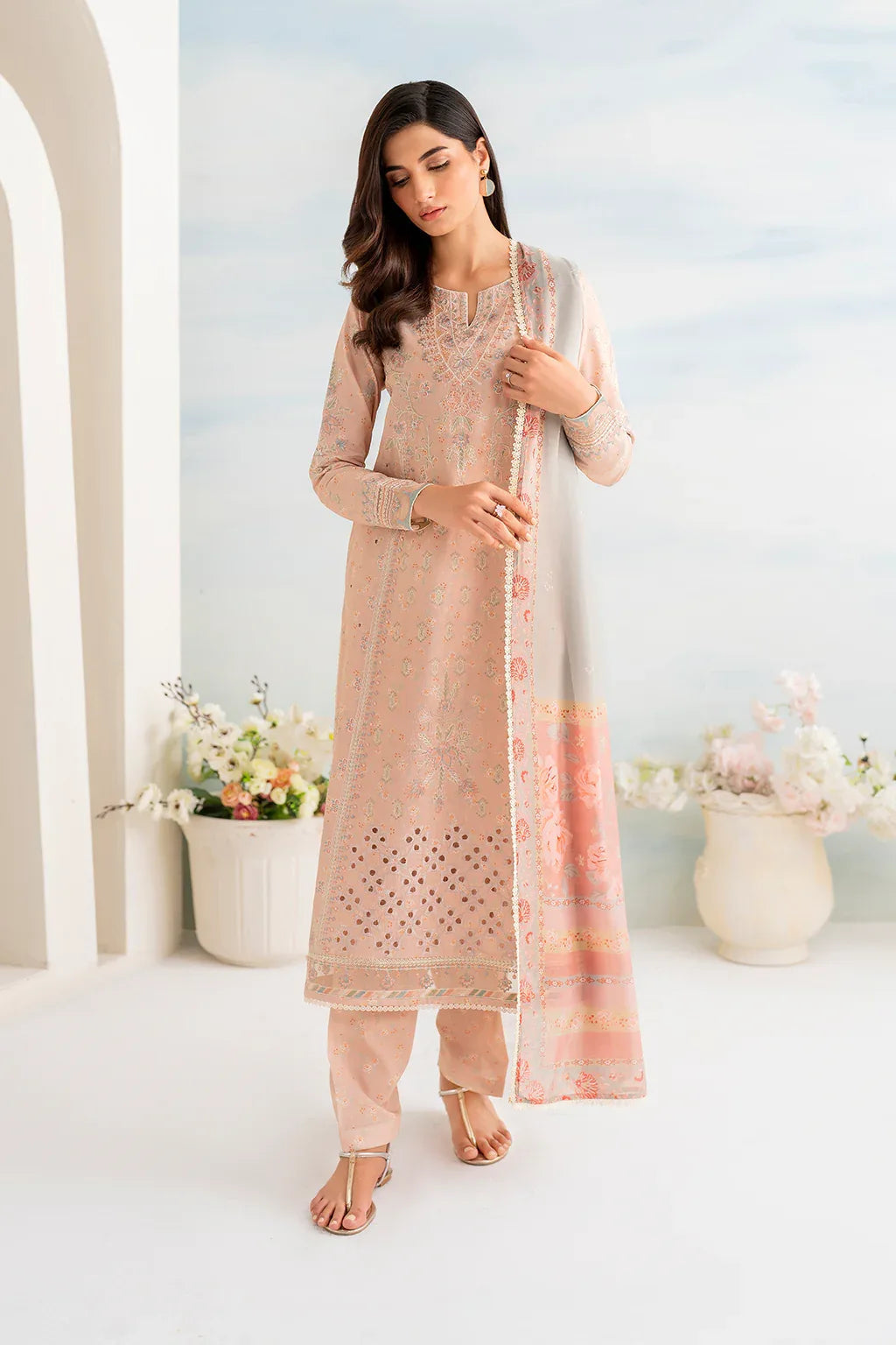 Iznik | Guzel lawn 24 | IGL-10 - Aqsa Fabrics