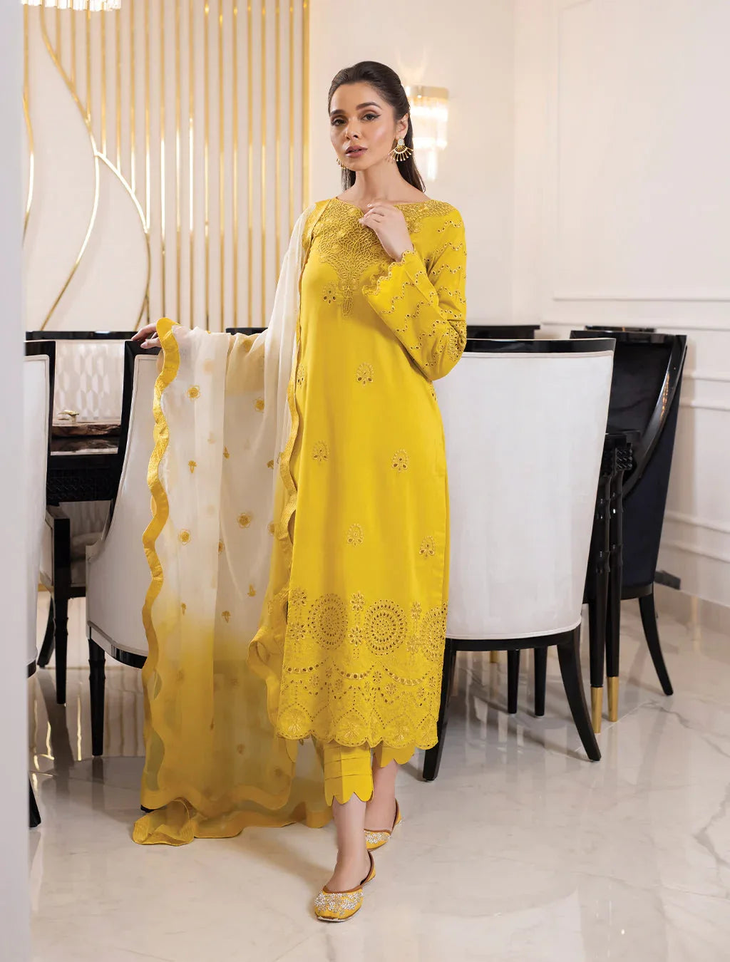 Iznik | Lawnkari 24 | UE-141 EPHEMERAL - Aqsa Fabrics