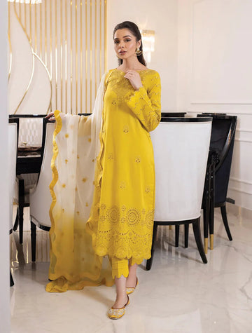 Iznik | Lawnkari 24 | UE-141 EPHEMERAL - Aqsa Fabrics