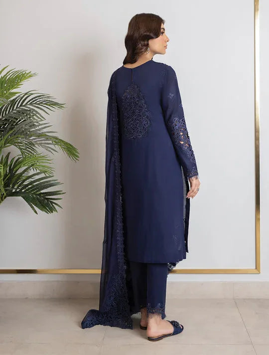 Iznik | Lawnkari 24 | UE-146 NEATSCAPE - Aqsa Fabrics