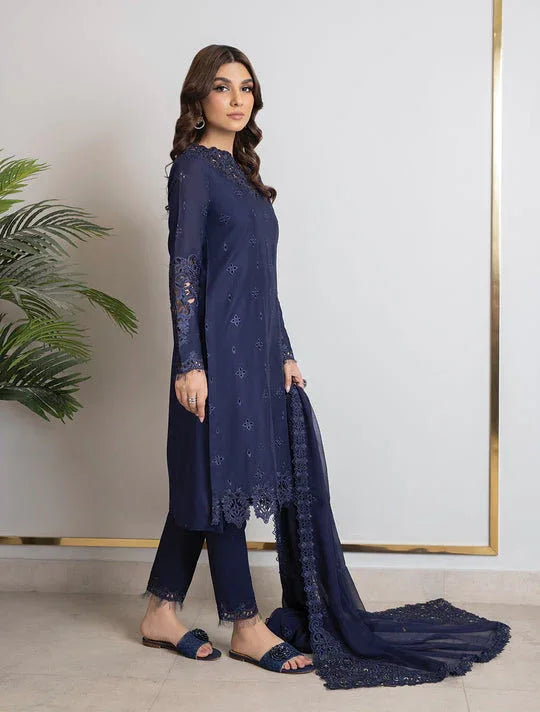 Iznik | Lawnkari 24 | UE-146 NEATSCAPE - Aqsa Fabrics