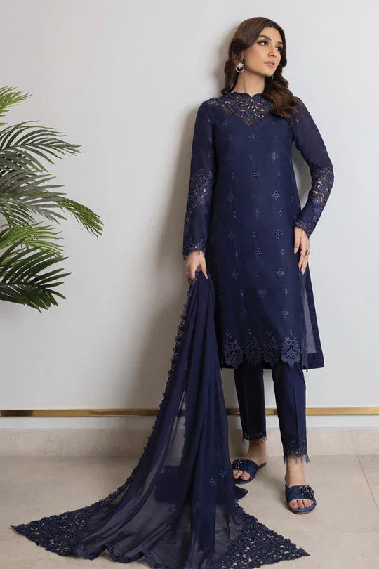 Iznik | Lawnkari 24 | UE-146 NEATSCAPE - Aqsa Fabrics
