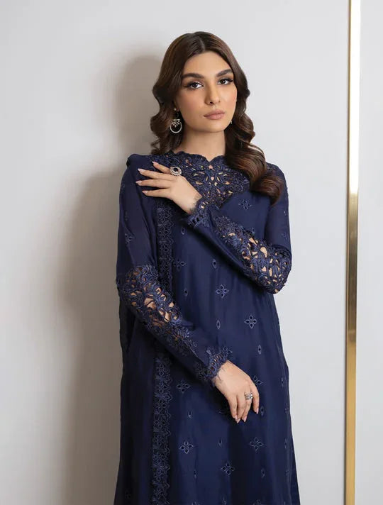 Iznik | Lawnkari 24 | UE-146 NEATSCAPE - Aqsa Fabrics