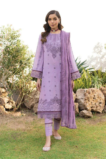 Iznik | Lawnkari 24 | UE-148 SOFT SWARD - Aqsa Fabrics