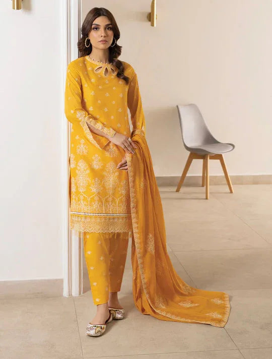 Iznik | Lawnkari 24 | UE-149 URBANE BREEZE - Aqsa Fabrics