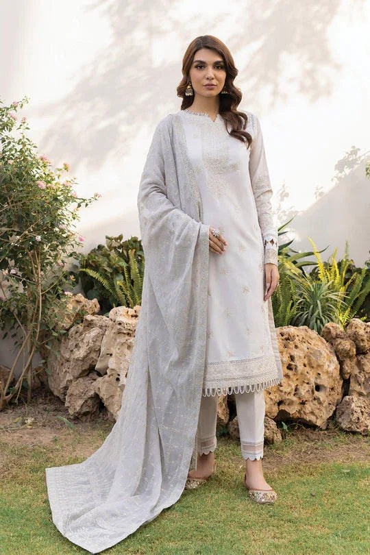 Iznik | Lawnkari 24 | UE-150 SERENE TURF - Aqsa Fabrics