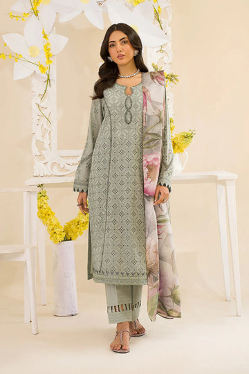 Iznik | Lawnkari 24 | UE-189 SLEEKCHIC - Aqsa Fabrics