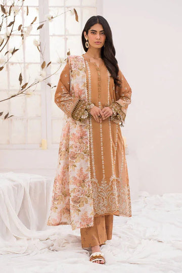 Iznik | Lawnkari 24 | UE-193 SVELTE - Aqsa Fabrics