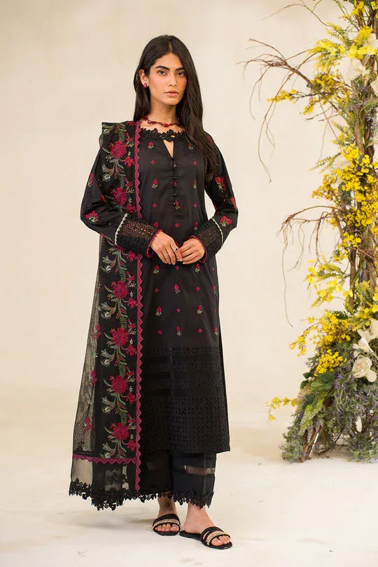 Iznik | Lawnkari 24 | UE-196 ASTUTE - Aqsa Fabrics