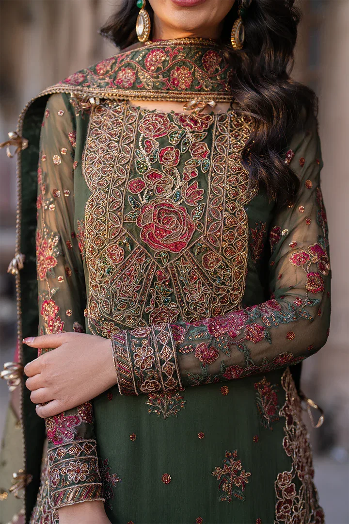 Iznik | Luxury Chiffon | ILC-01 - Aqsa Fabrics