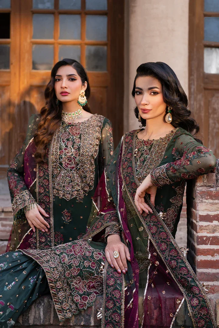Iznik | Luxury Chiffon | ILC-01 - Aqsa Fabrics