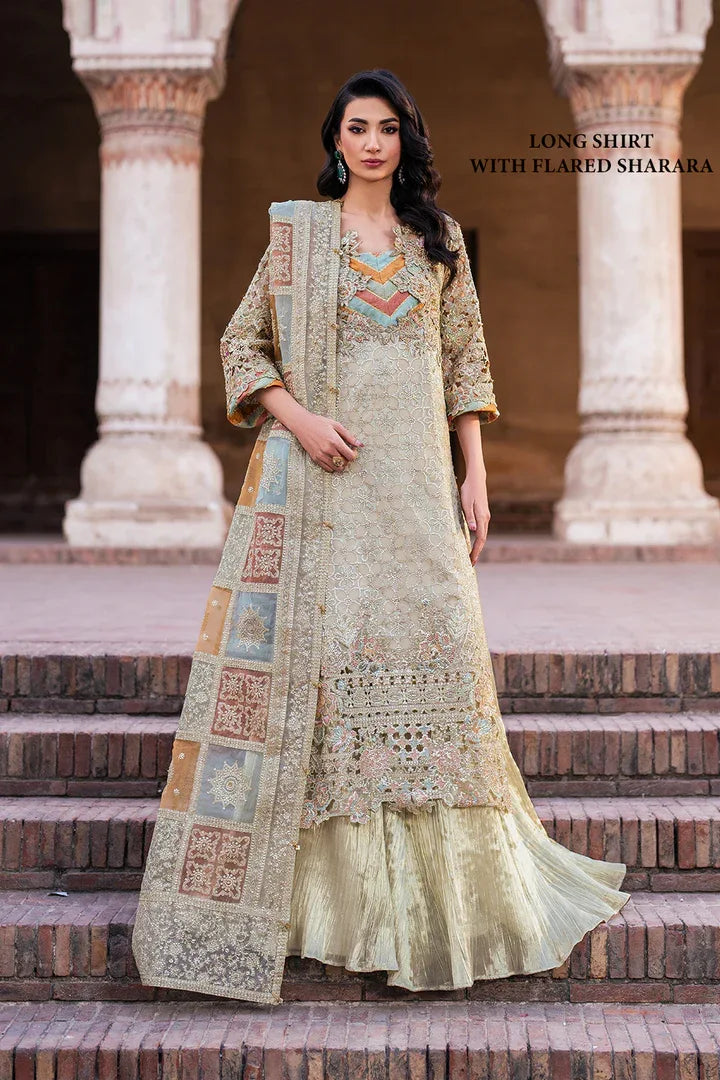 Iznik | Luxury Chiffon | ILC-02 - Aqsa Fabrics