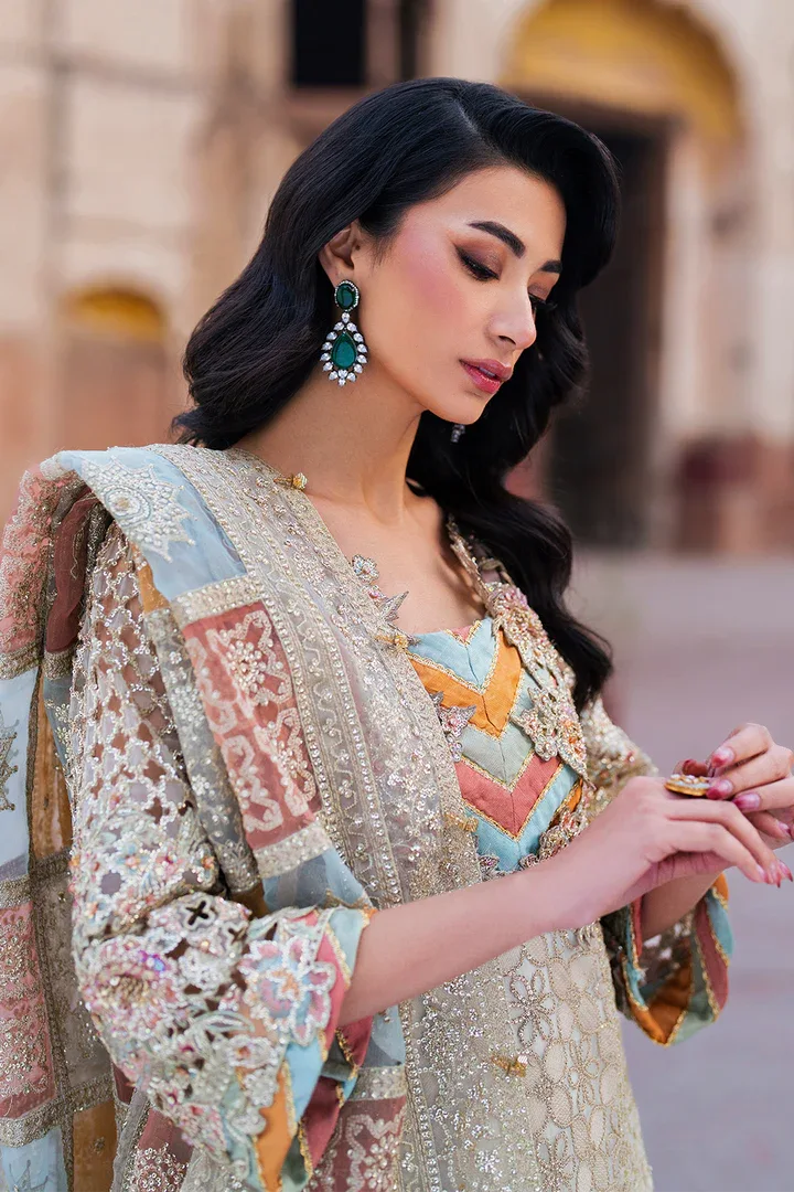 Iznik | Luxury Chiffon | ILC-02 - Aqsa Fabrics