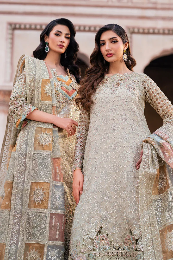Iznik | Luxury Chiffon | ILC-02 - Aqsa Fabrics
