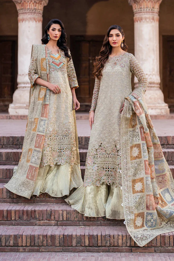 Iznik | Luxury Chiffon | ILC-02 - Aqsa Fabrics