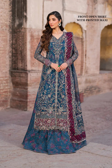 Iznik | Luxury Chiffon | ILC-03 - Aqsa Fabrics
