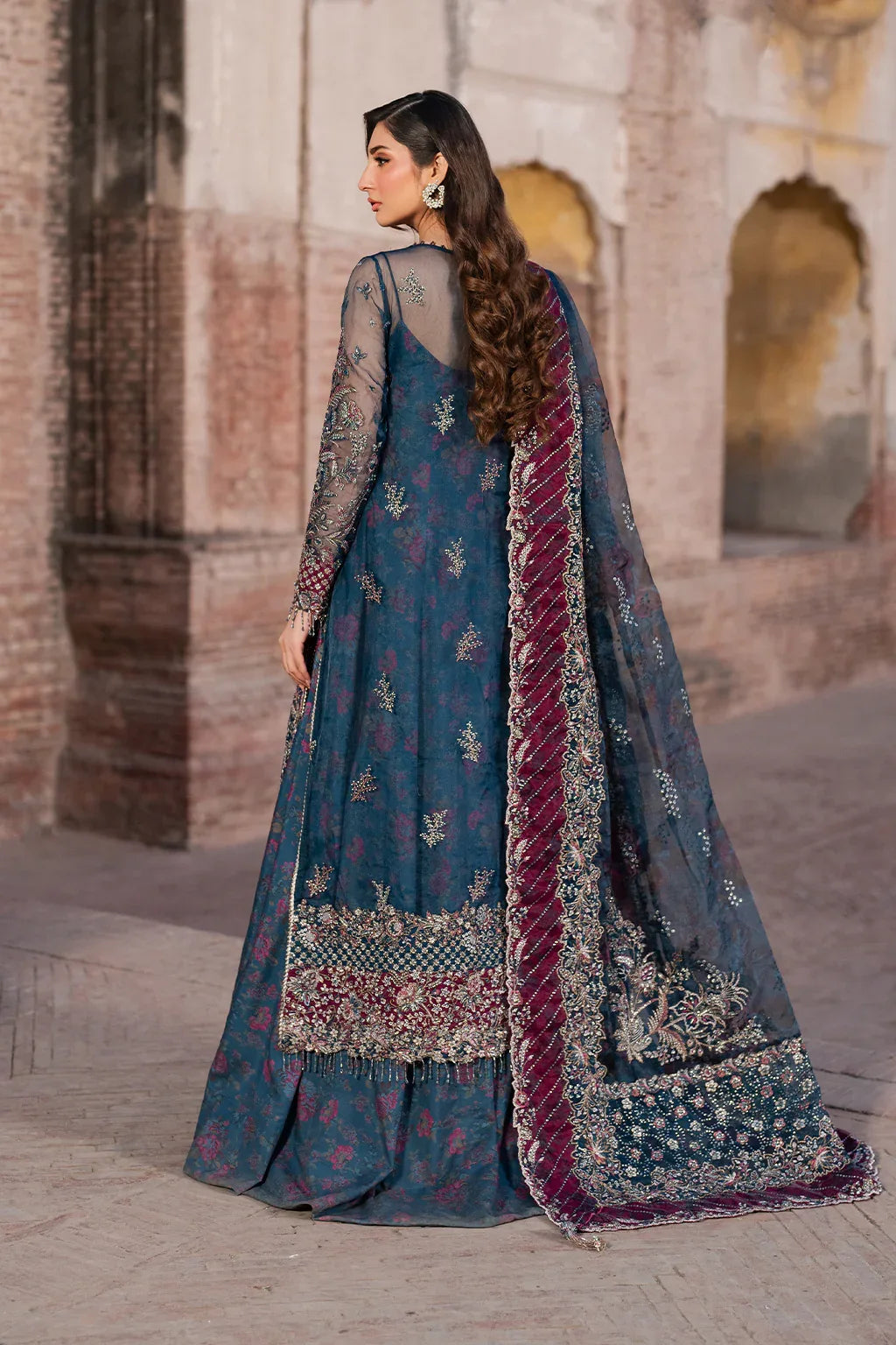 Iznik | Luxury Chiffon | ILC-03 - Aqsa Fabrics