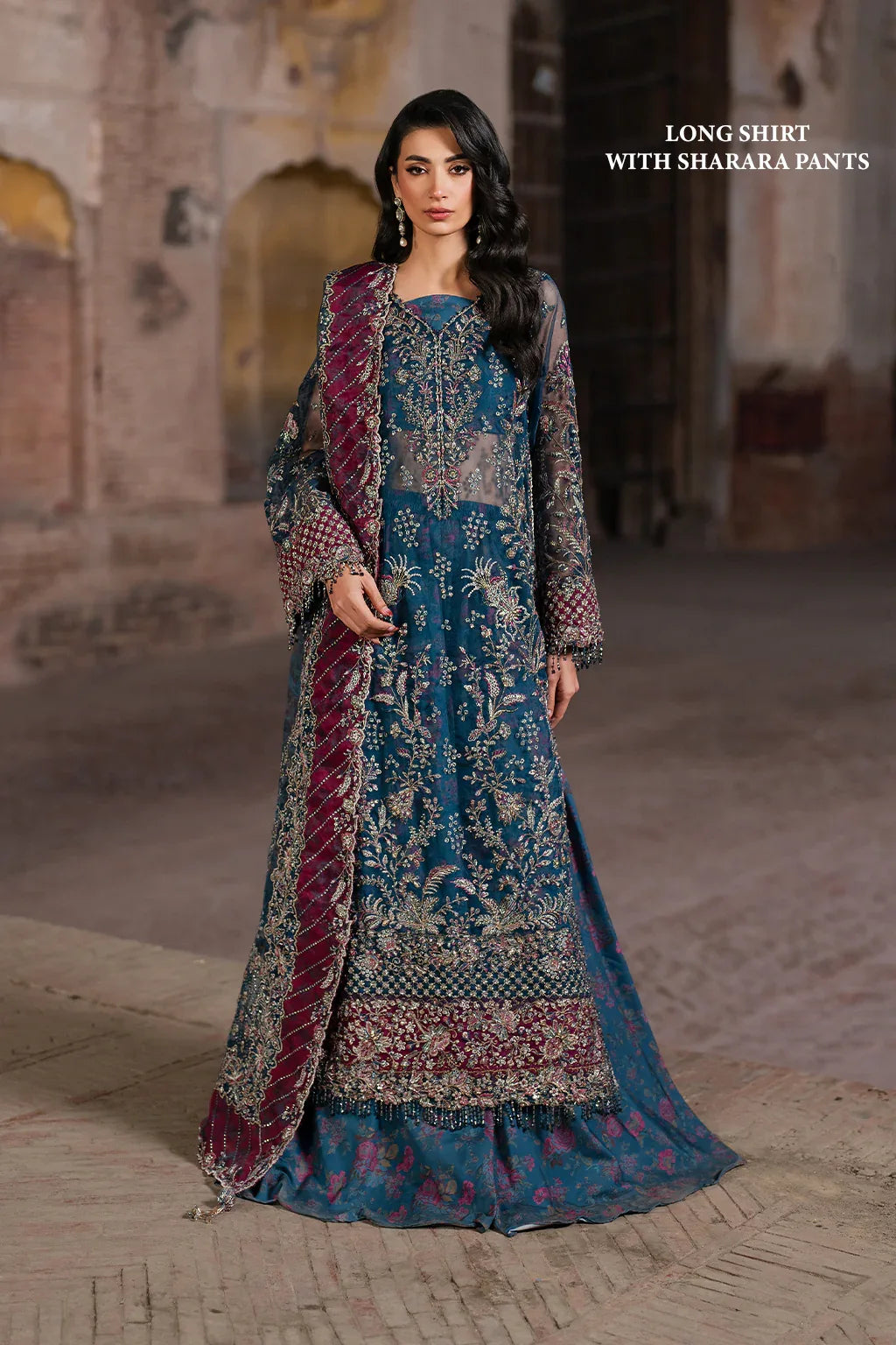 Iznik | Luxury Chiffon | ILC-03 - Aqsa Fabrics