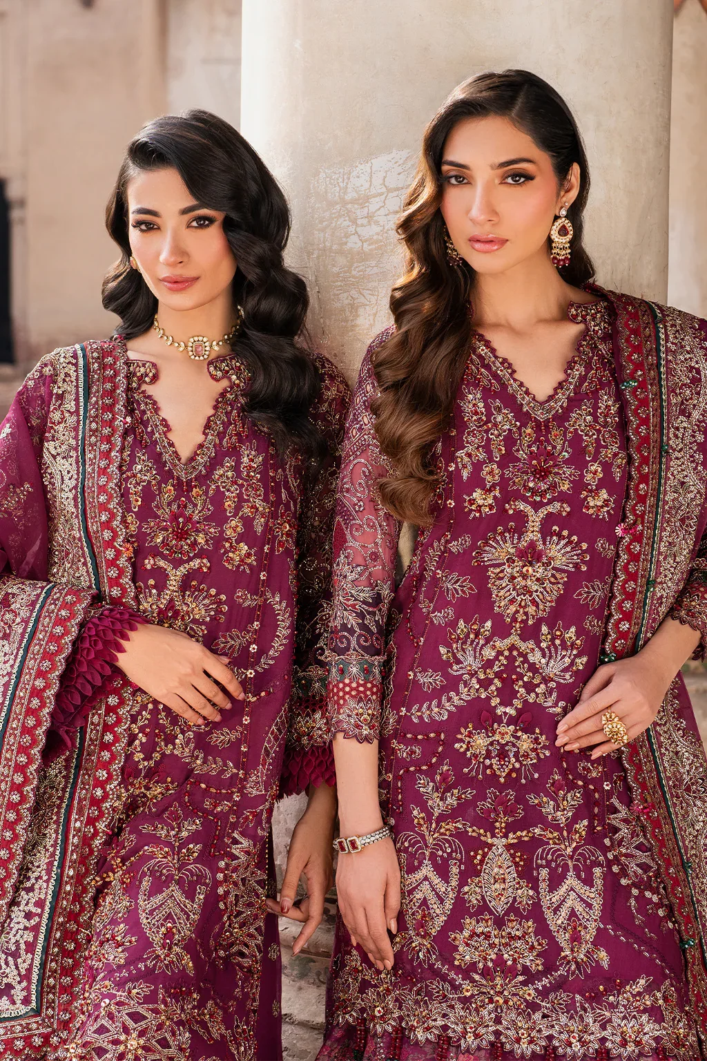 Iznik | Luxury Chiffon | ILC-04 - Aqsa Fabrics