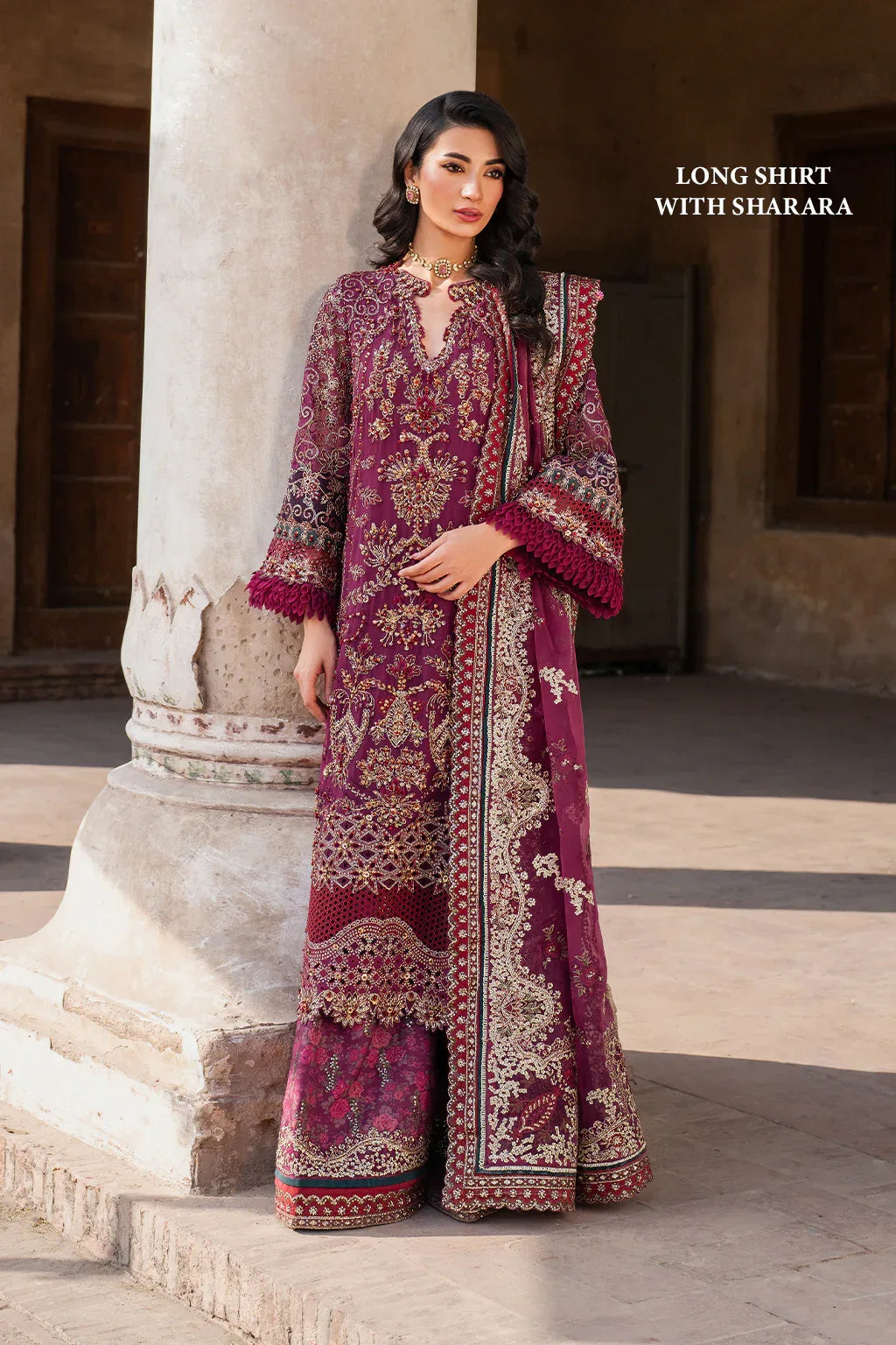 Iznik | Luxury Chiffon | ILC-04 - Aqsa Fabrics
