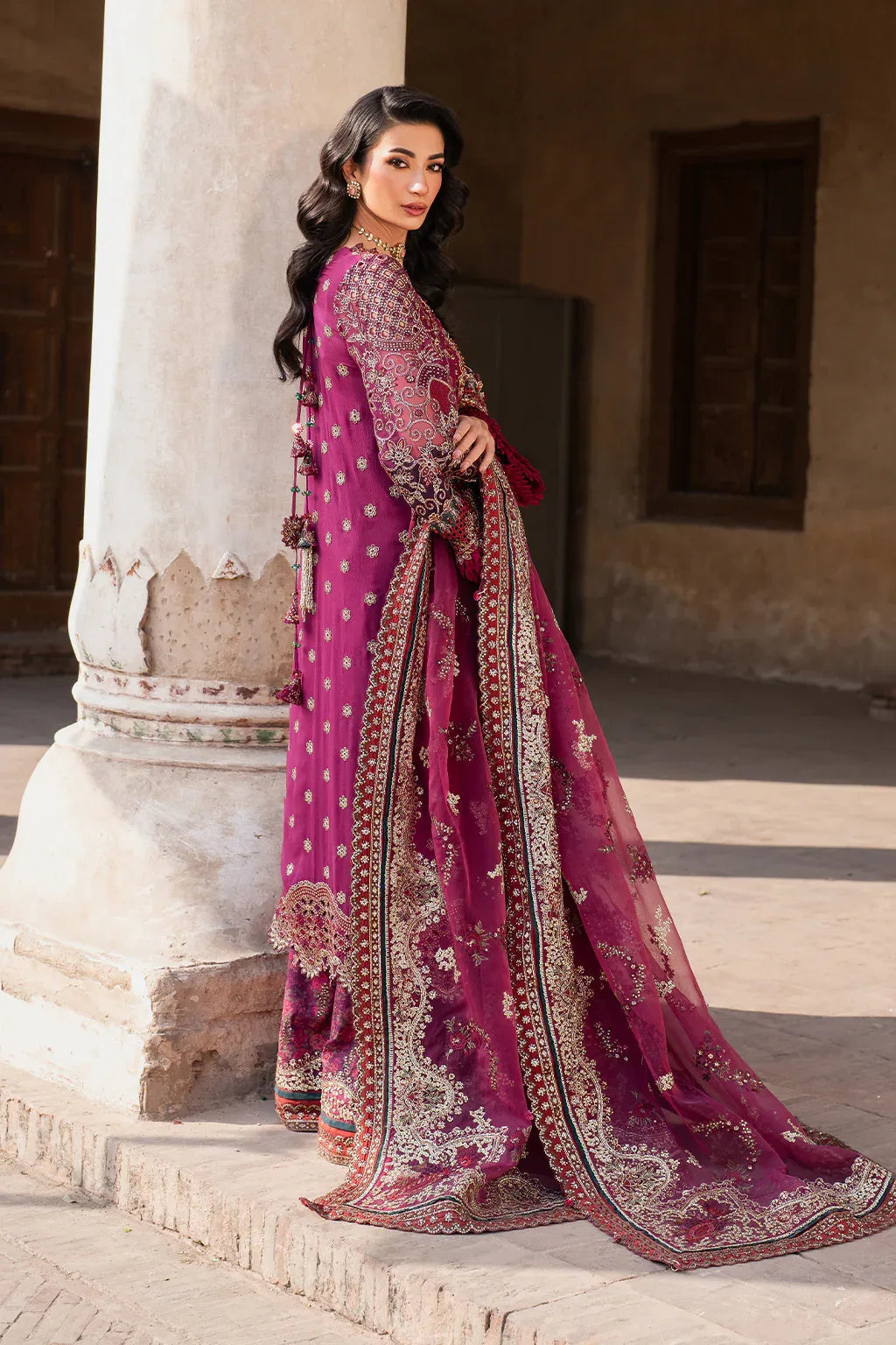 Iznik | Luxury Chiffon | ILC-04 - Aqsa Fabrics