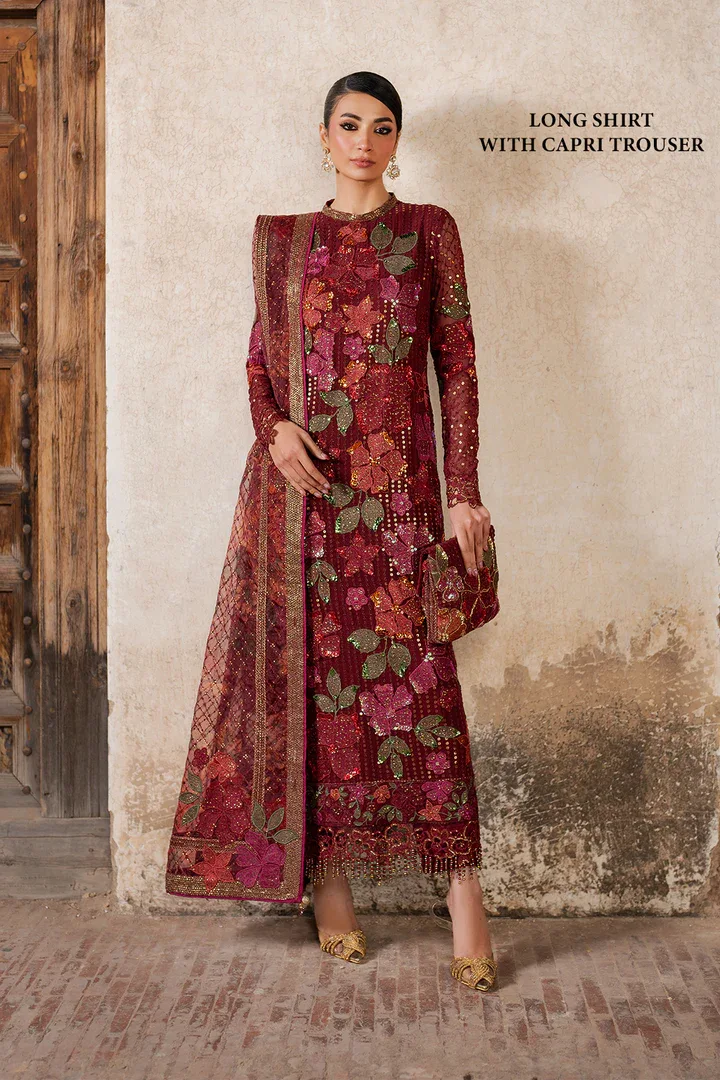Iznik | Luxury Chiffon | ILC-05 - Aqsa Fabrics
