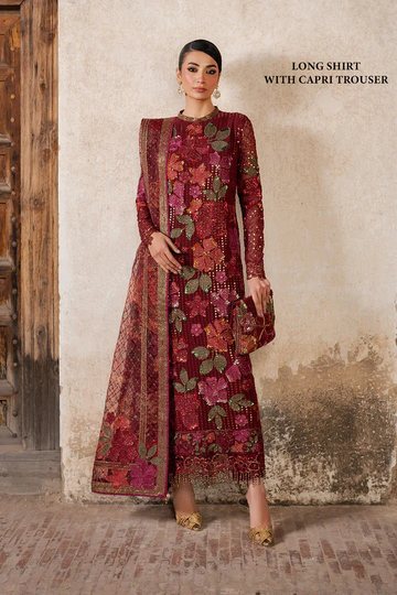 Iznik | Luxury Chiffon | ILC-05 - Aqsa Fabrics