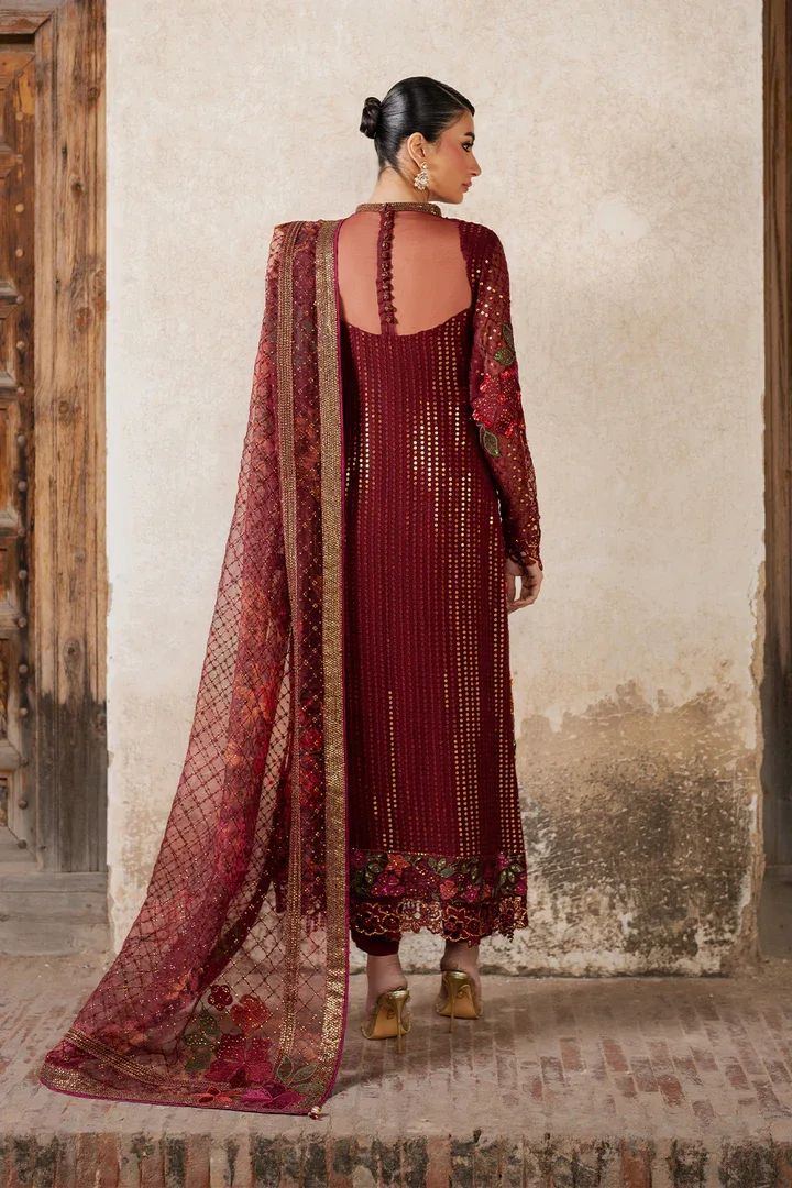 Iznik | Luxury Chiffon | ILC-05 - Aqsa Fabrics
