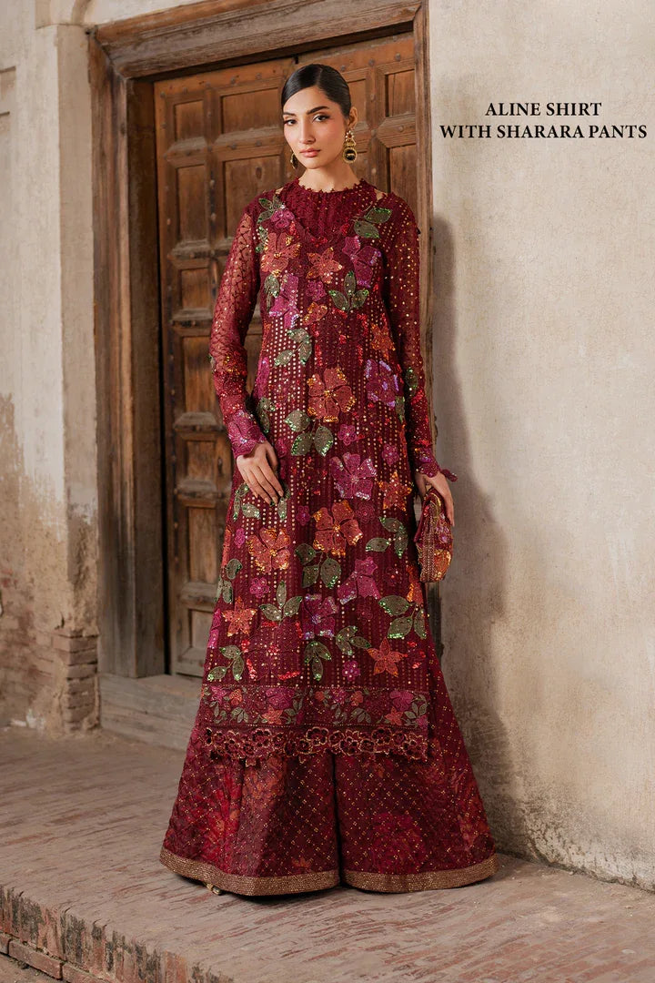 Iznik | Luxury Chiffon | ILC-05 - Aqsa Fabrics