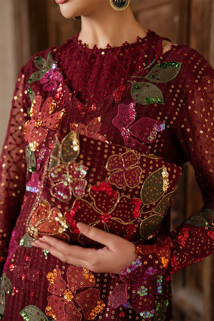 Iznik | Luxury Chiffon | ILC-05 - Aqsa Fabrics