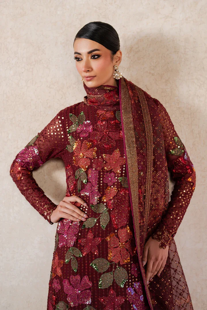 Iznik | Luxury Chiffon | ILC-05 - Aqsa Fabrics