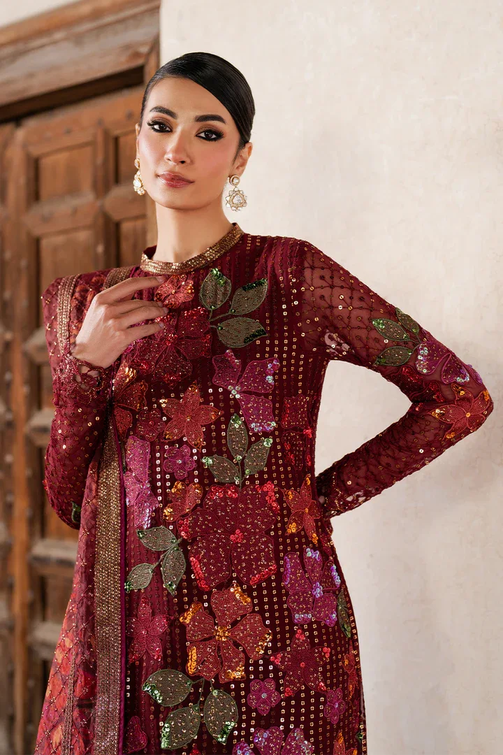 Iznik | Luxury Chiffon | ILC-05 - Aqsa Fabrics