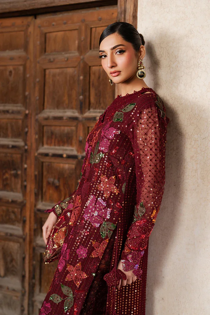 Iznik | Luxury Chiffon | ILC-05 - Aqsa Fabrics