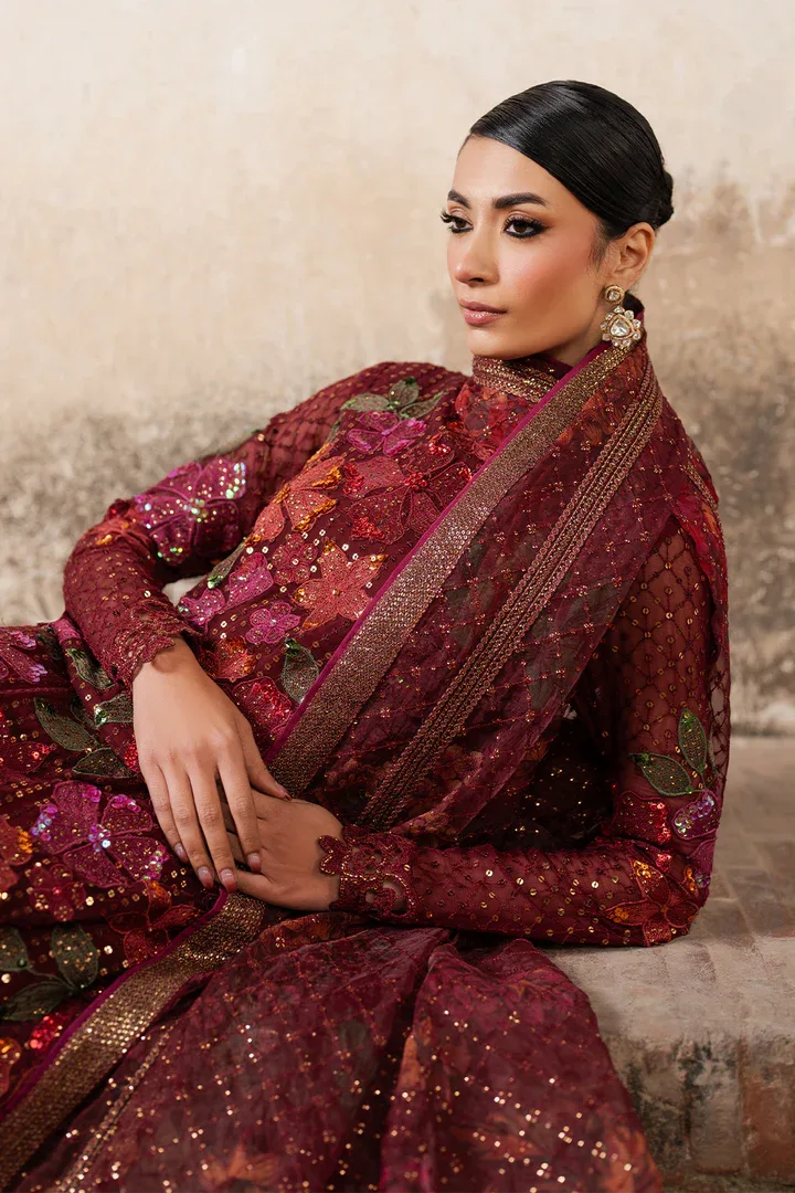 Iznik | Luxury Chiffon | ILC-05 - Aqsa Fabrics