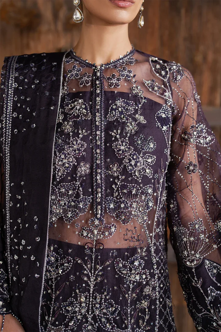 Iznik | Luxury Chiffon | ILC-06 - Aqsa Fabrics