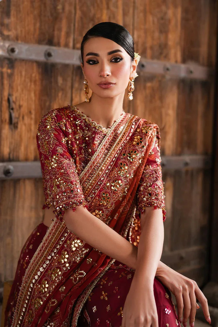 Iznik | Luxury Chiffon | ILC-07 - Aqsa Fabrics