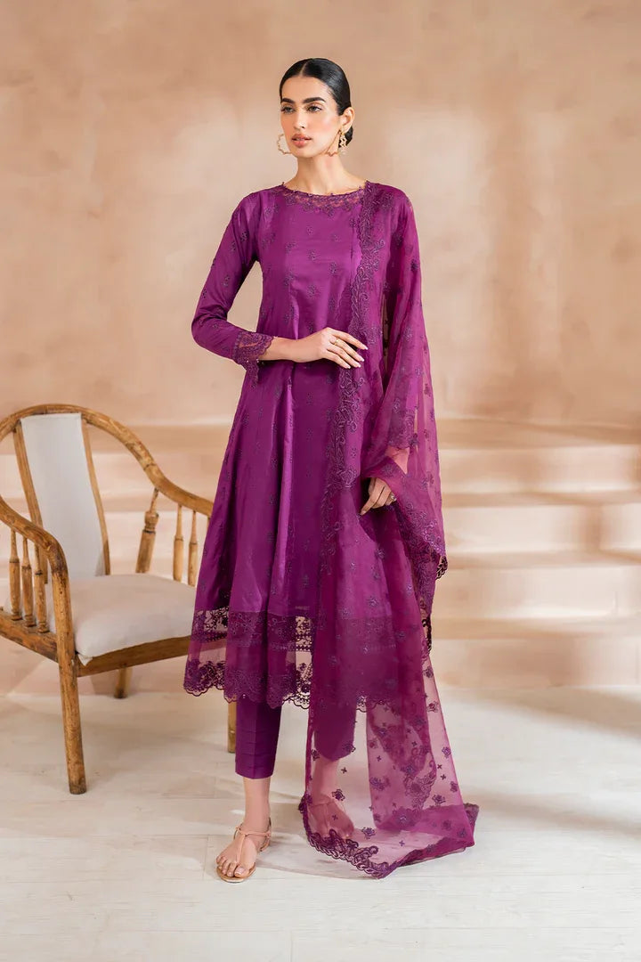 Iznik | Ready to Wear | IP-191 EMBROIDERED LAWN - Aqsa Fabrics