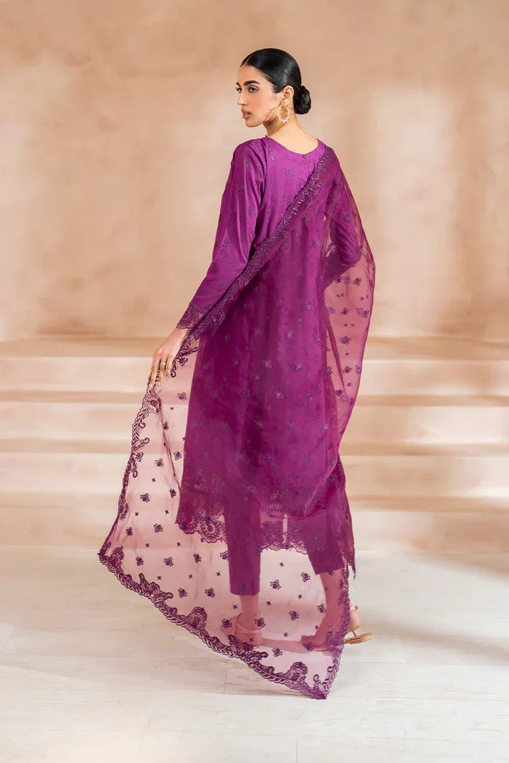 Iznik | Ready to Wear | IP-191 EMBROIDERED LAWN - Aqsa Fabrics
