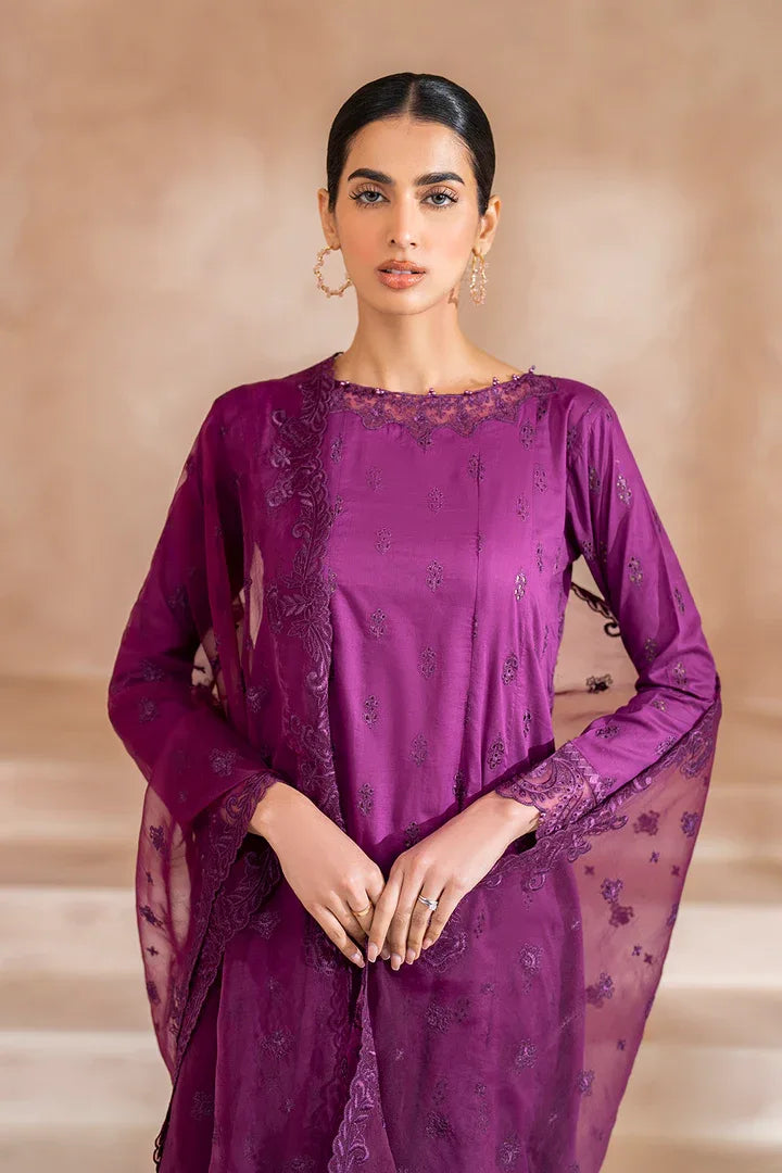 Iznik | Ready to Wear | IP-191 EMBROIDERED LAWN - Aqsa Fabrics