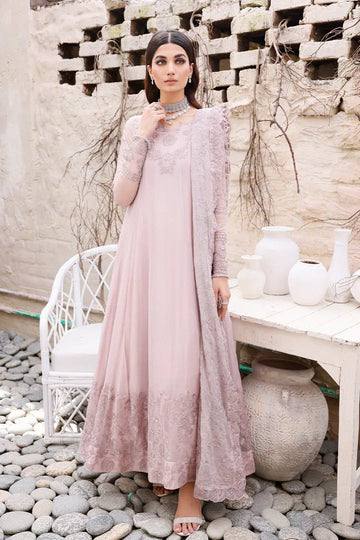 Iznik | Ready to Wear | IP-216 EMBROIDERED CHIFFON - Aqsa Fabrics