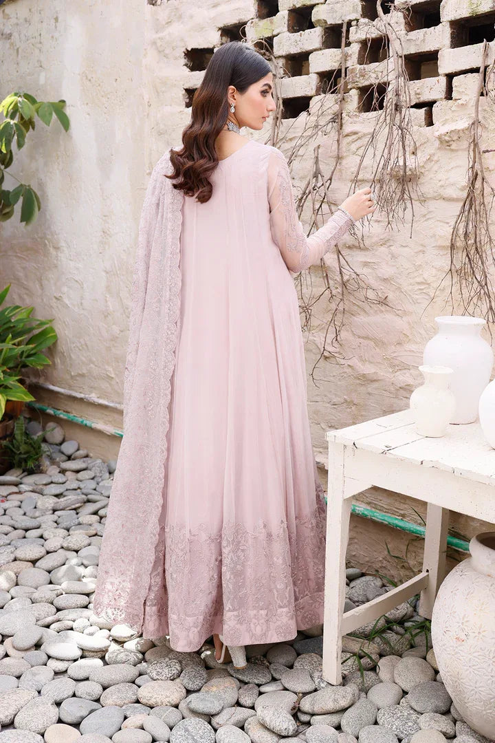 Iznik | Ready to Wear | IP-216 EMBROIDERED CHIFFON - Aqsa Fabrics