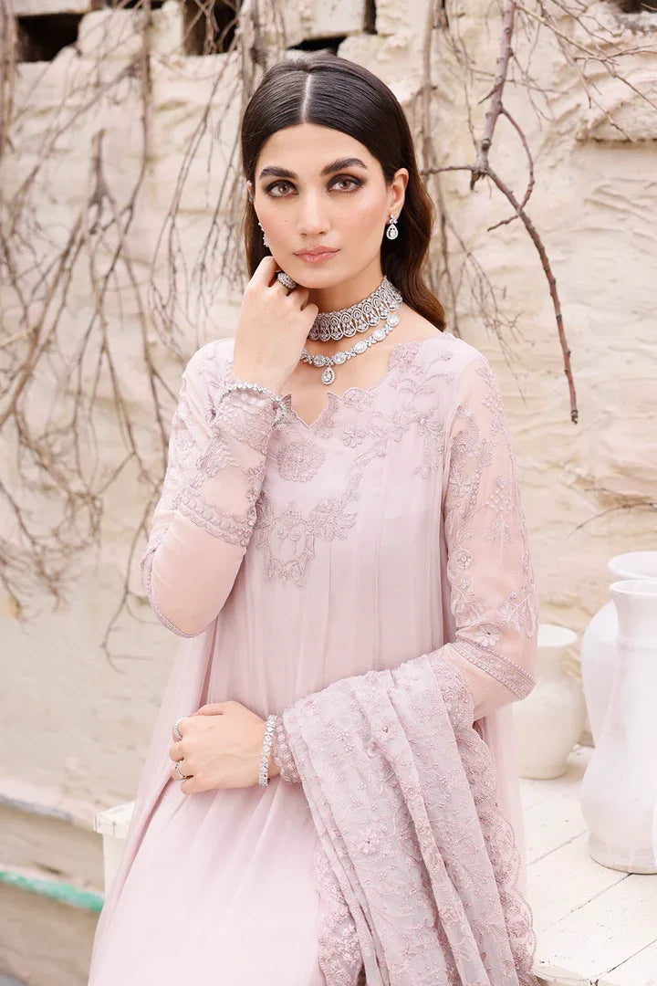 Iznik | Ready to Wear | IP-216 EMBROIDERED CHIFFON - Aqsa Fabrics