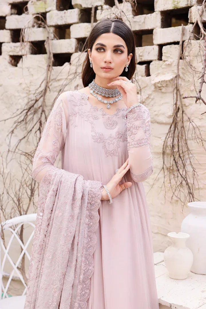 Iznik | Ready to Wear | IP-216 EMBROIDERED CHIFFON - Aqsa Fabrics