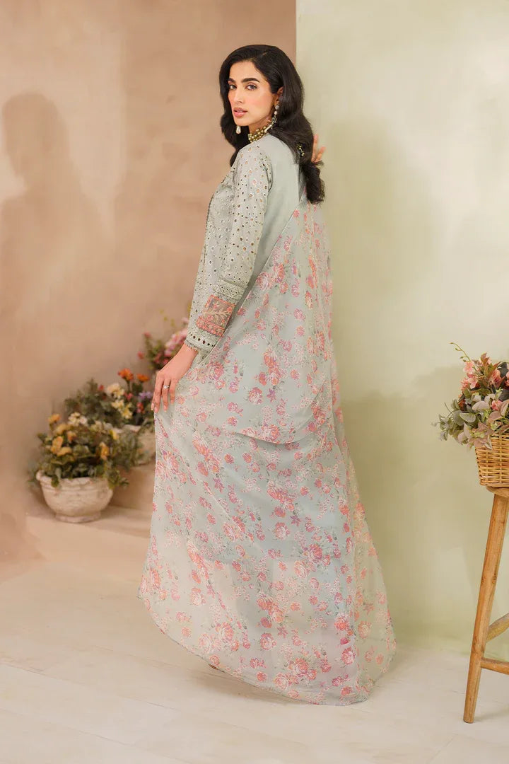 Iznik | Ready to Wear | IP-224 EMBROIDERED LAWN - Aqsa Fabrics