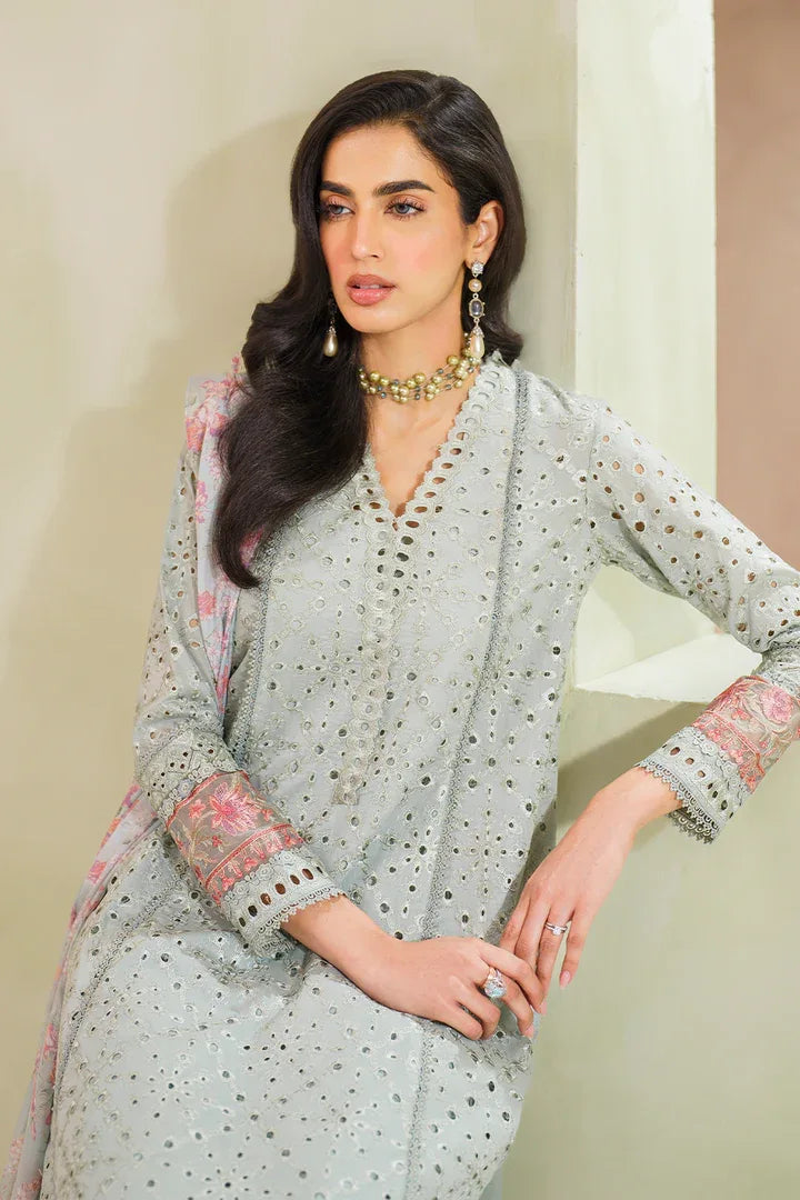 Iznik | Ready to Wear | IP-224 EMBROIDERED LAWN - Aqsa Fabrics