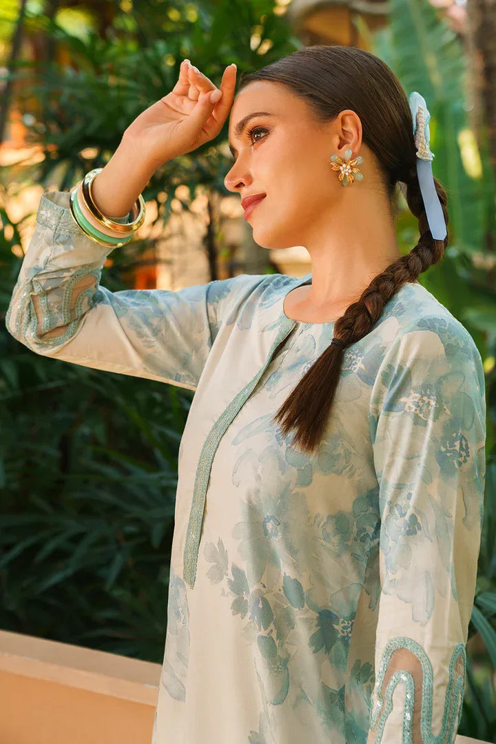 Iznik | Ready to Wear | IP-227 PRINTED LAWN - Aqsa Fabrics