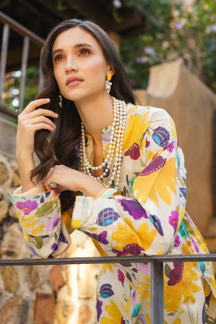 Iznik | Ready to Wear | IP-229 PRINTED LAWN - Aqsa Fabrics