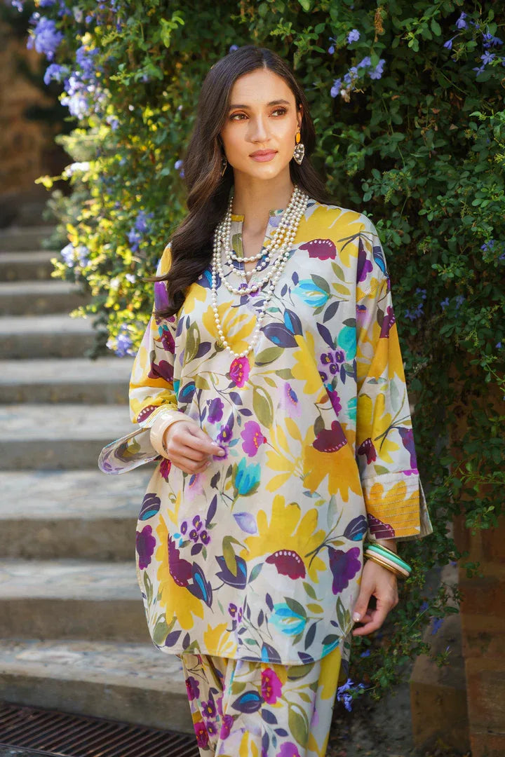 Iznik | Ready to Wear | IP-229 PRINTED LAWN - Aqsa Fabrics